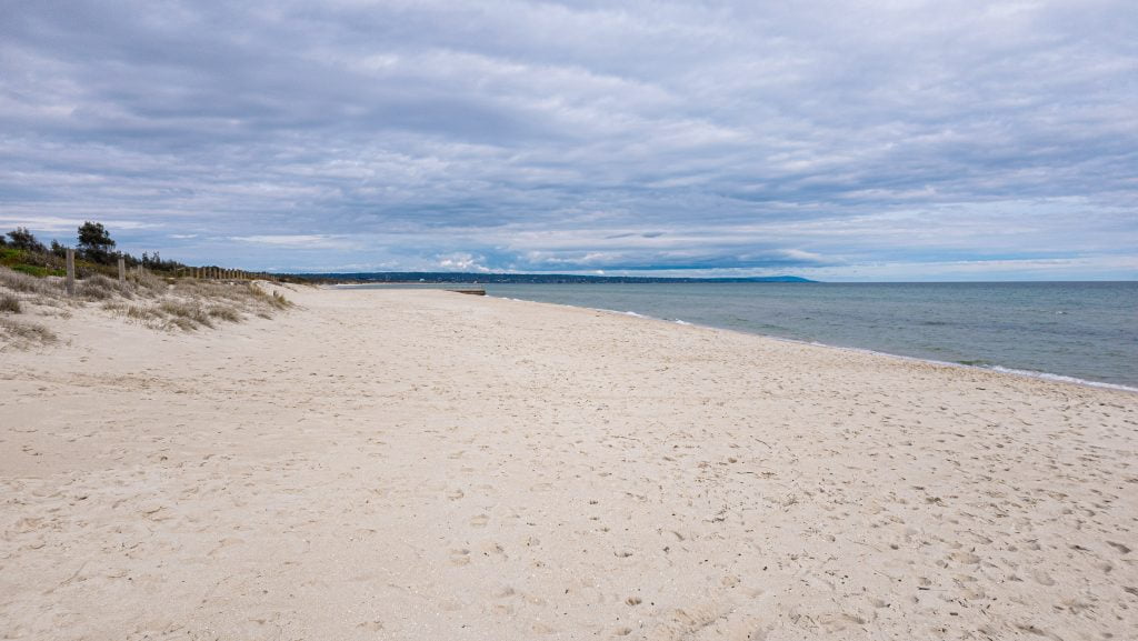 Keast dog beach in Seaford