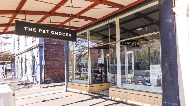 the pet grocer store frontage 768x432