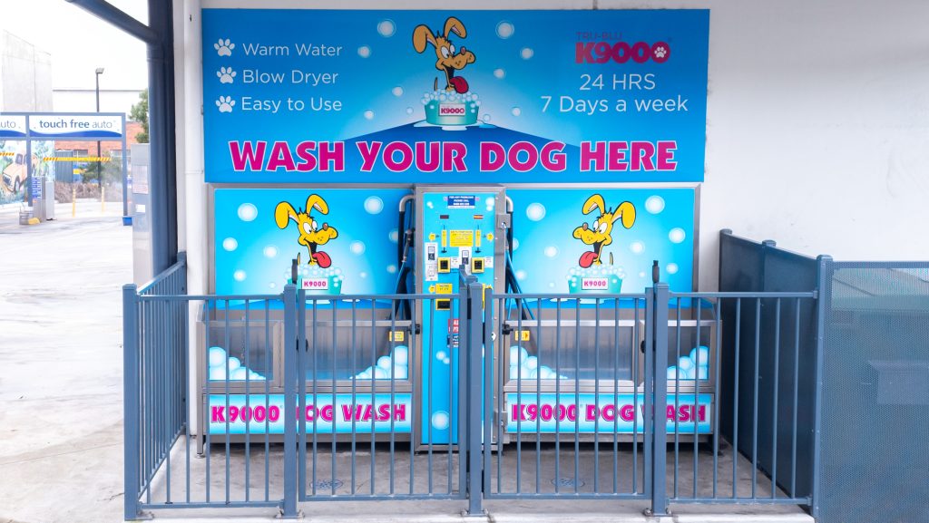 Dual bays DIY Hydro Dog Wash at Wash World Car Wash in Sandringham