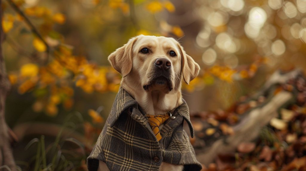 Labrador as Happy Potter character. Neville Furbottom dog.