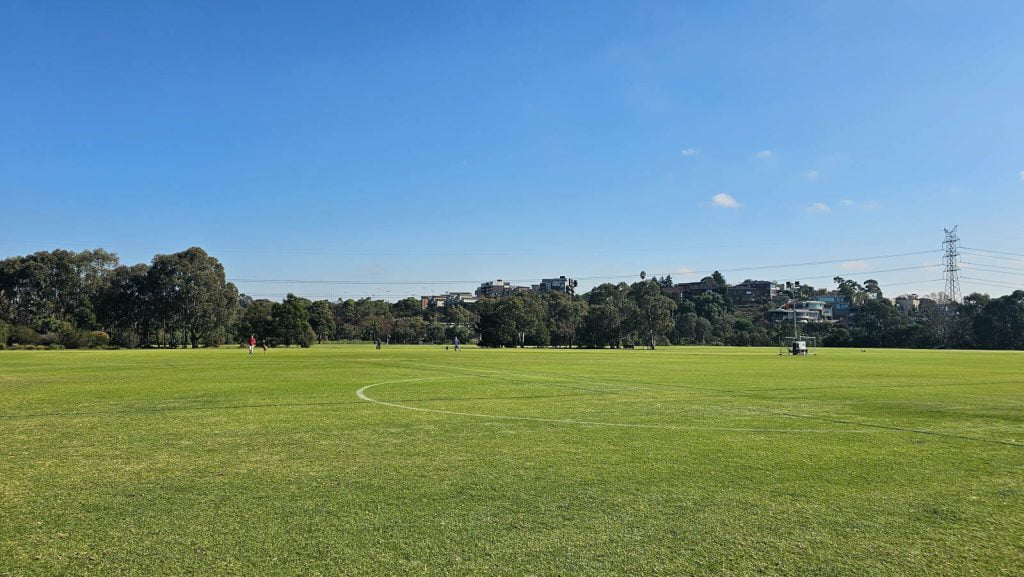 Fairbairn Park in Ascot Vale