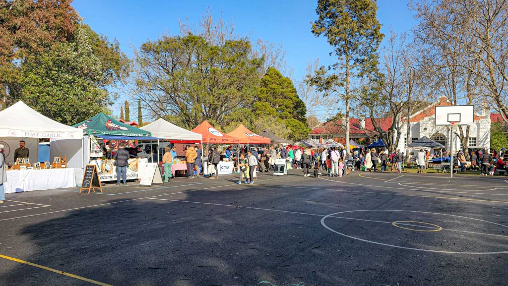 Elwood Farmers Market Stalls