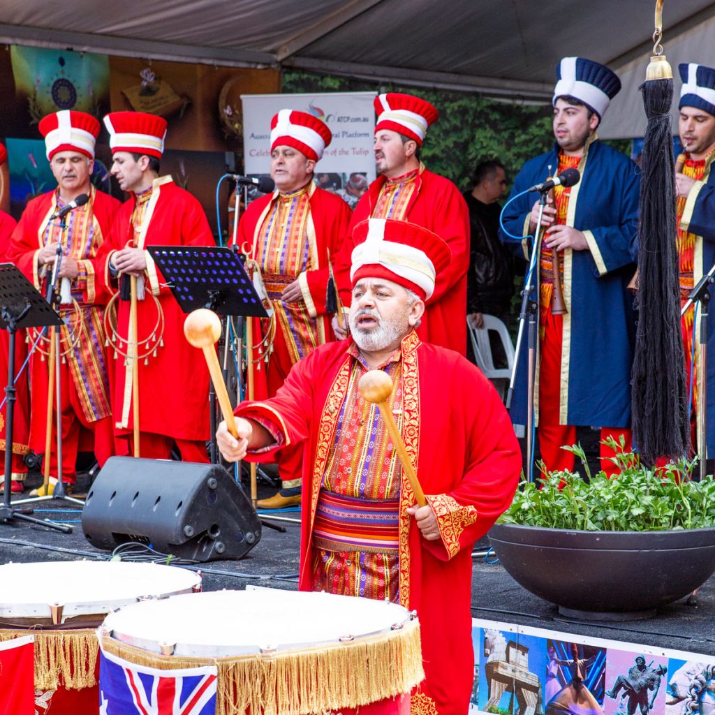 Turkish Performance a the Tesselaar Tulip Festival